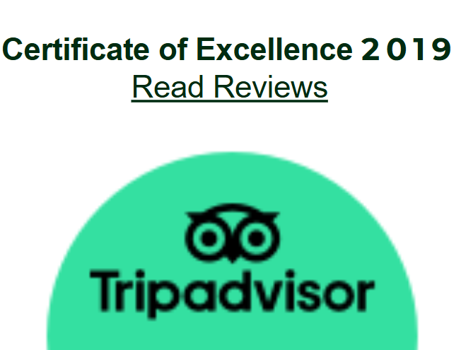 Certificate of Excellence 2019